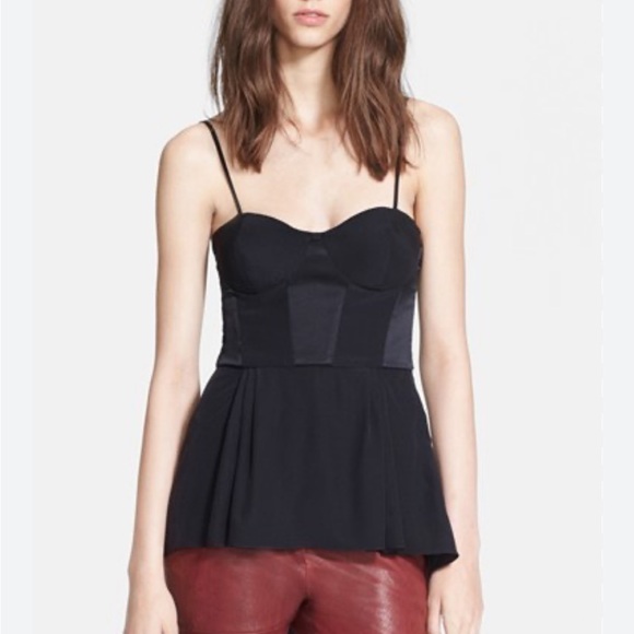 Elizabeth and James Bustier Peplum Top - Picture 3 of 10